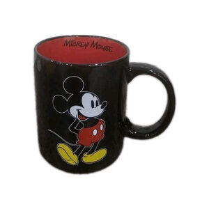 Karactermania Mickey Mouse Disney Face Mug Black Ceramic Excellent Condition!
